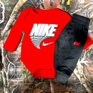 Newborn Nike outfit top and bottom sold as one. Bundle and make offers.